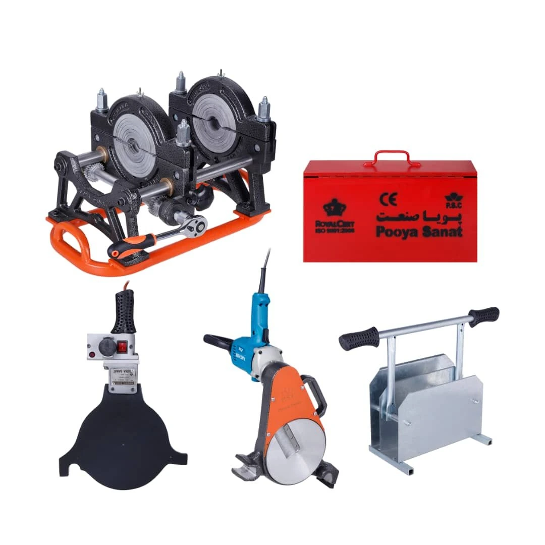 دستگاه جوش پلی‌ اتیلن دو فک: ویژگی‌ها و نکات استفاده | پویا صنعت